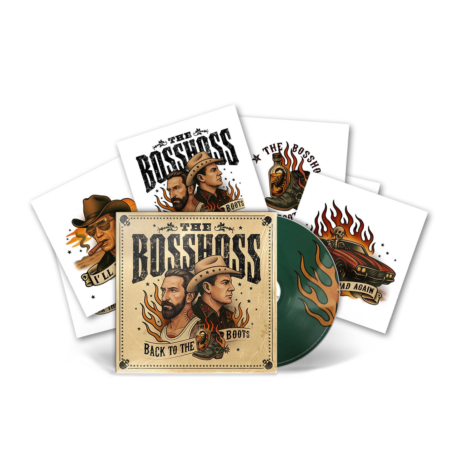 Back to the Boots (DigiPak + 5 Flash Tattoo Set - exklusiv bei Amazon.de) Music