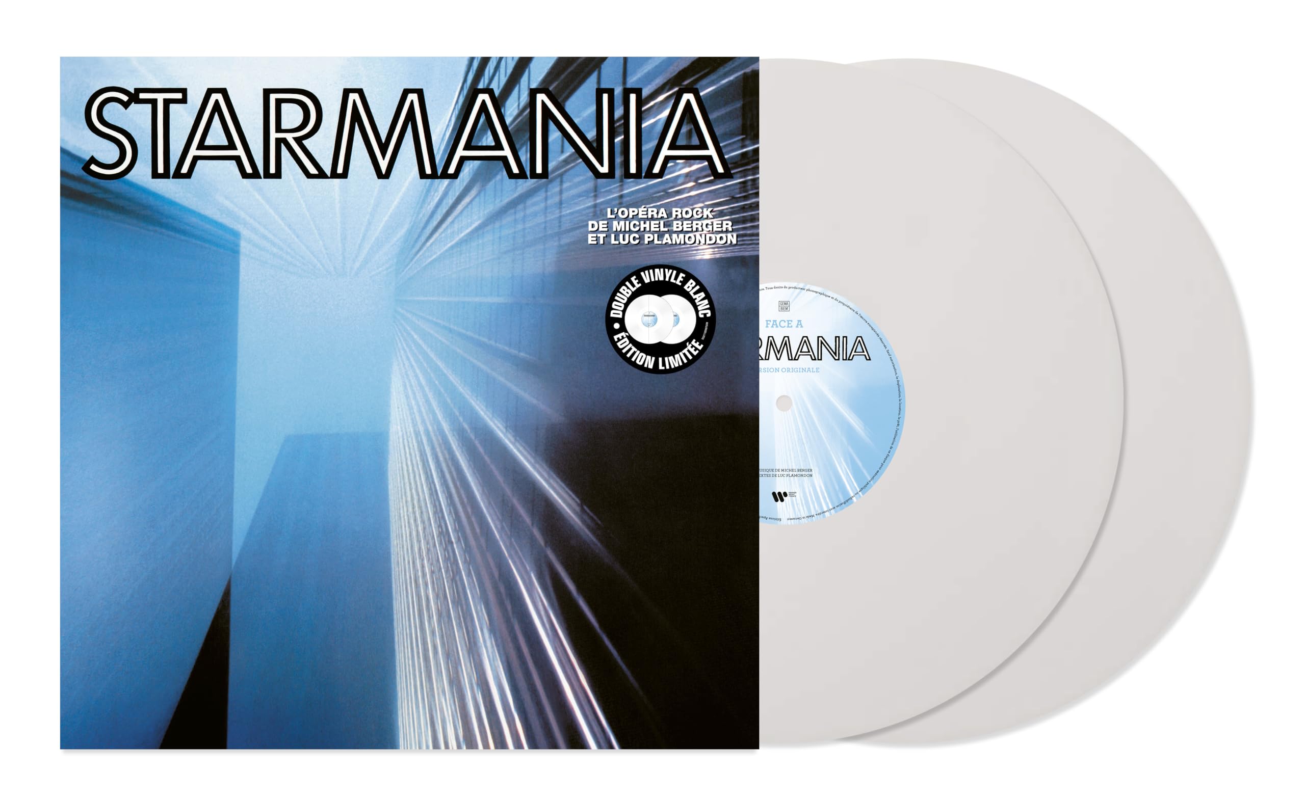 Starmania 78 (Double Vinyle Blanc Limité) Pop