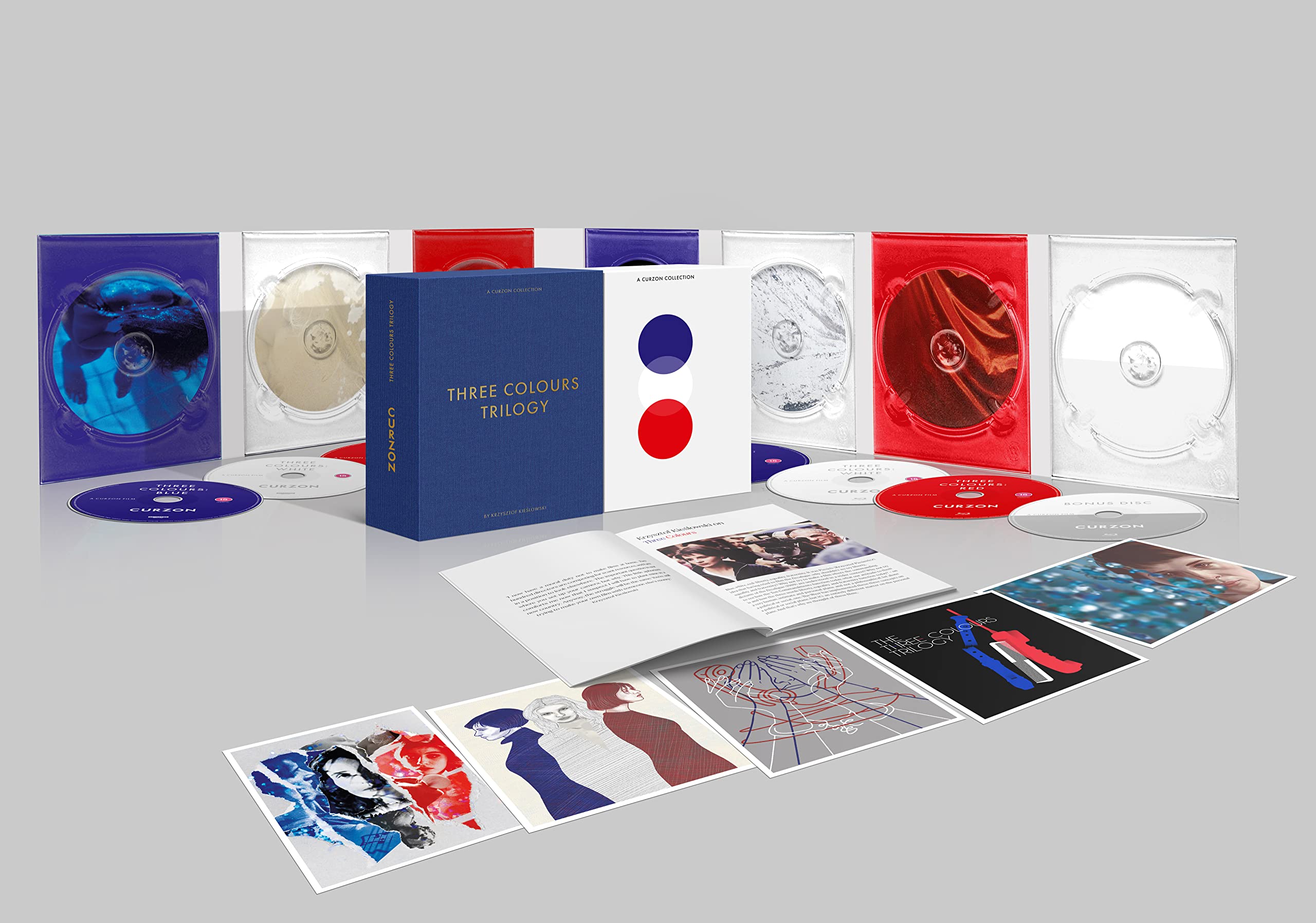 Three Colours Trilogy | A Curzon Collection 4K Ultra HD + Blu-Ray Films