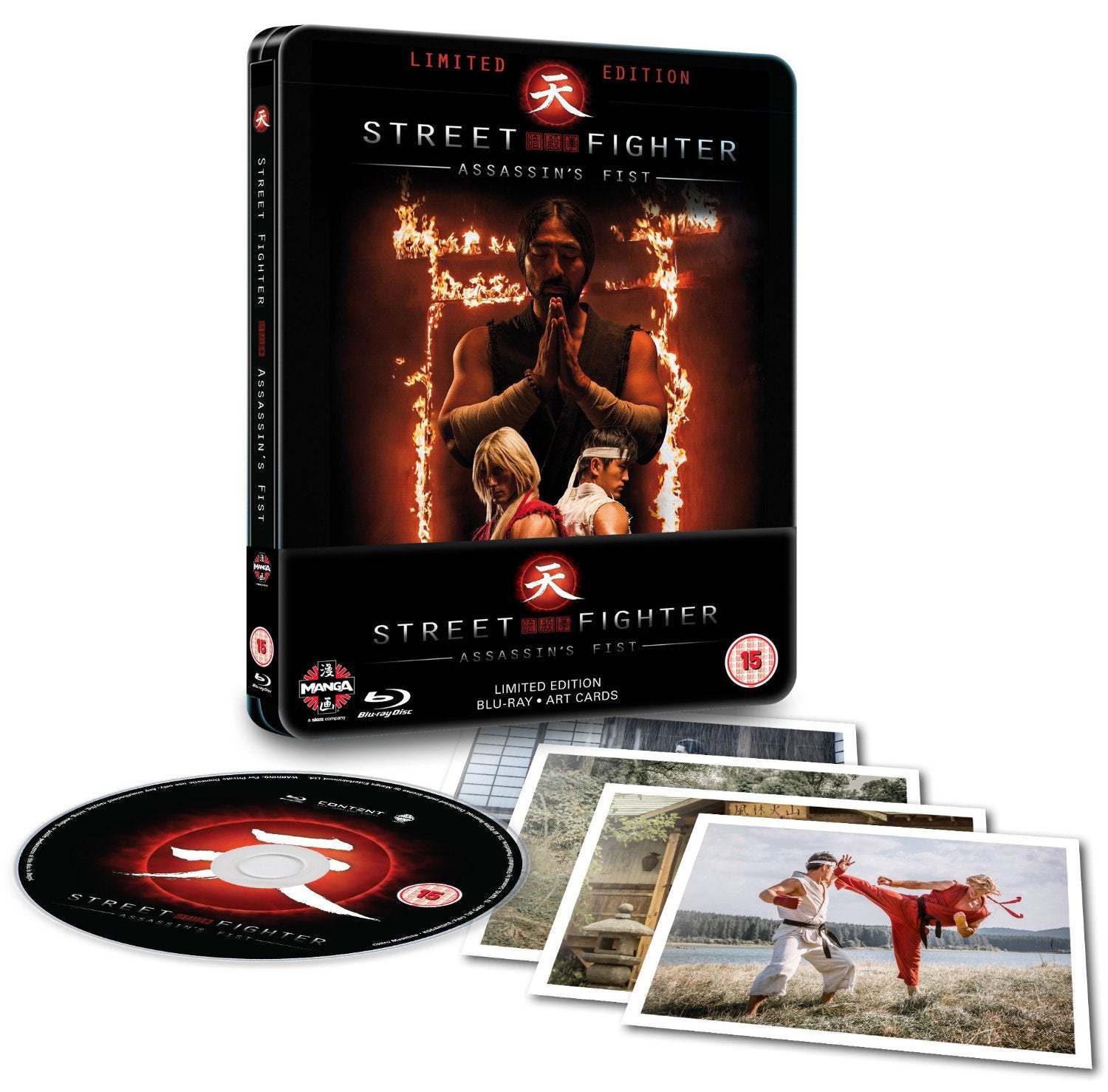Street Fighter: Assassin's Fist Blu-ray Steelbook Films