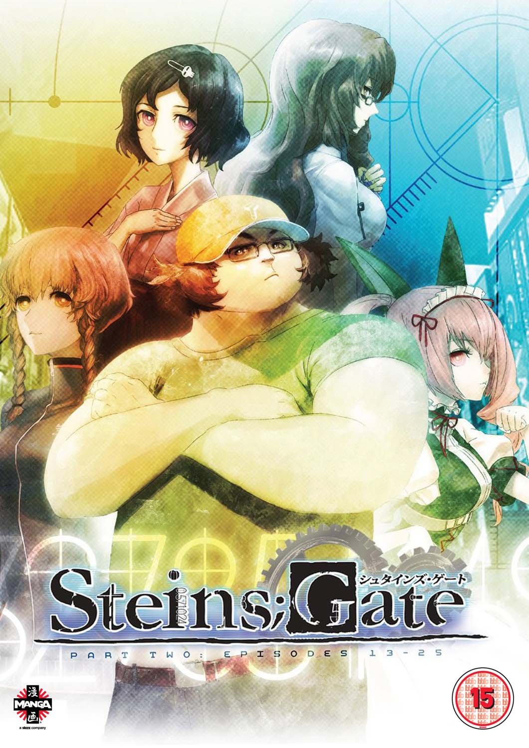 Steins Gate Part 2 Episodes 13-25 DVD Films