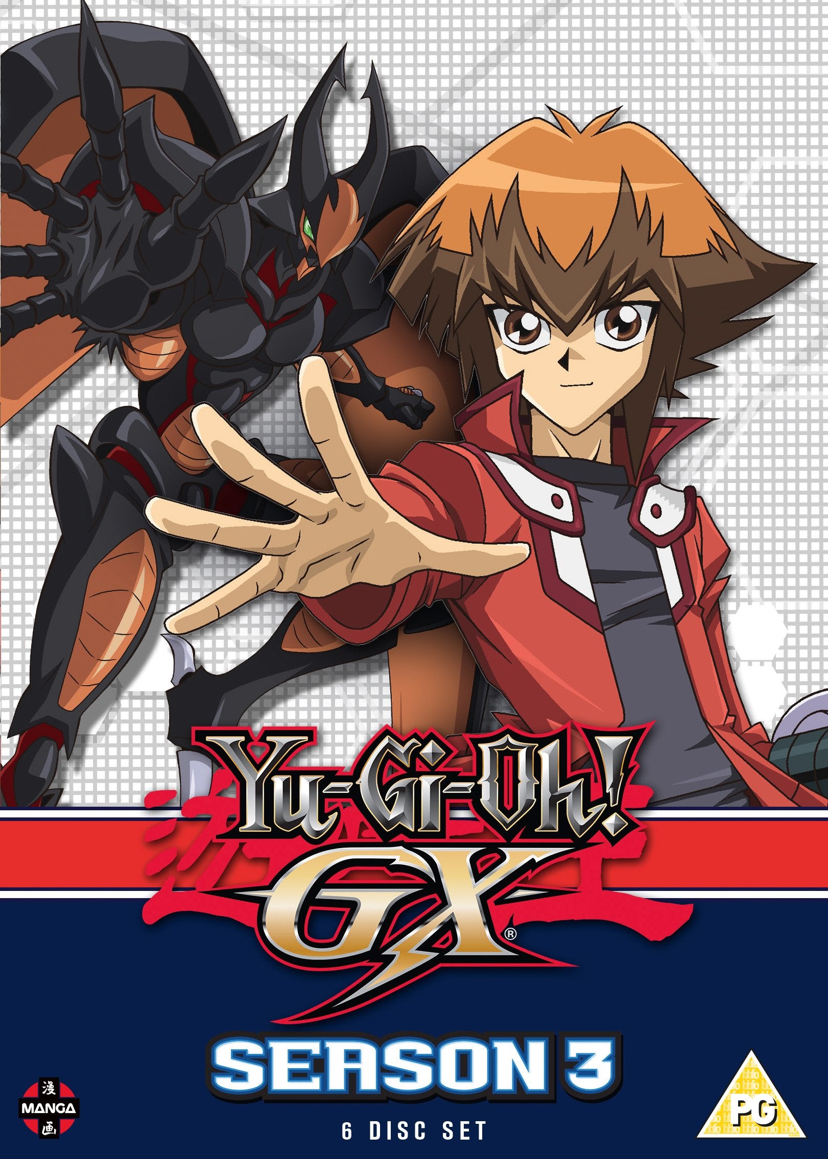 YU-Gi-Oh Gx Season 3 (Episodes 105-155) (6 DVD) dvd