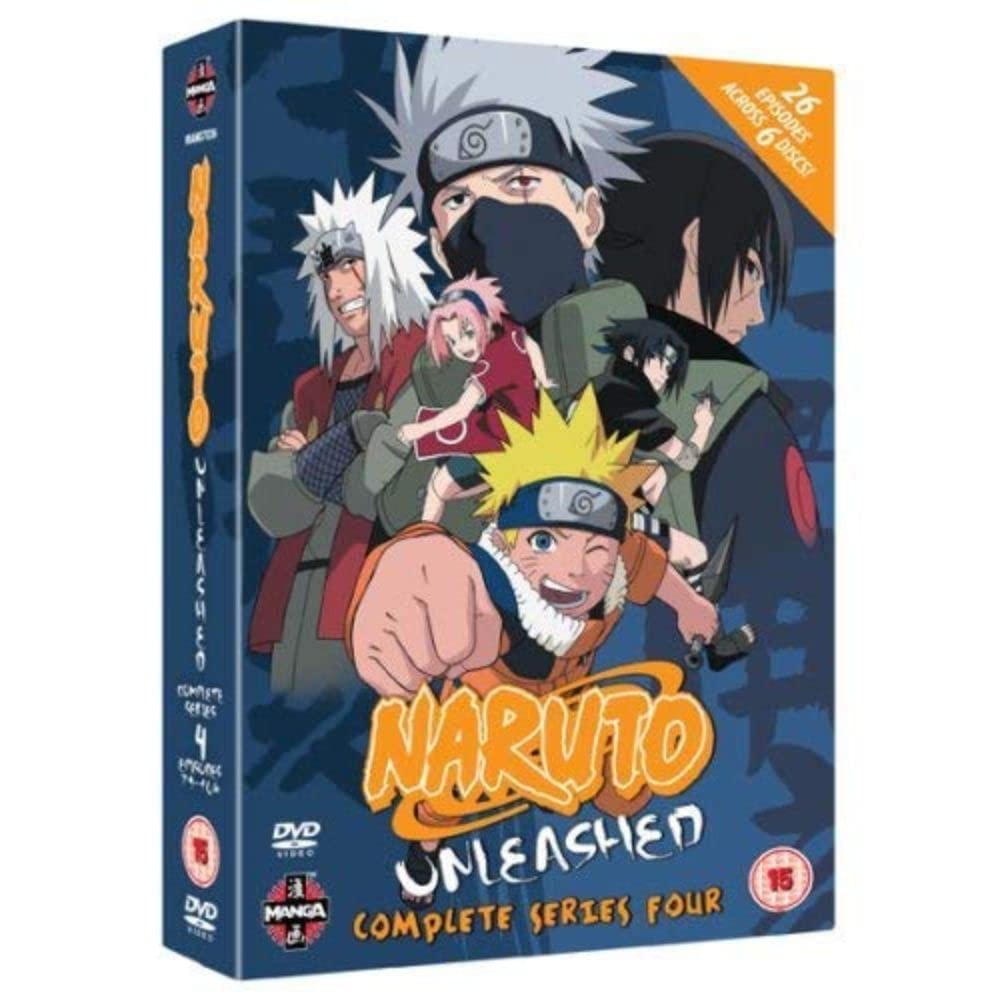 Naruto Unleashed - Complete Series 4 Box sets