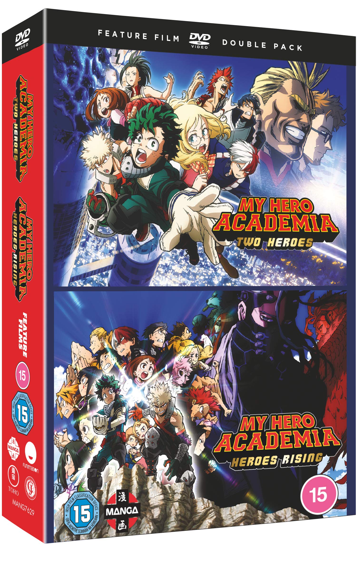 My Hero Academia: Movie Double Pack: Two Heroes & Heroes Rising Movies