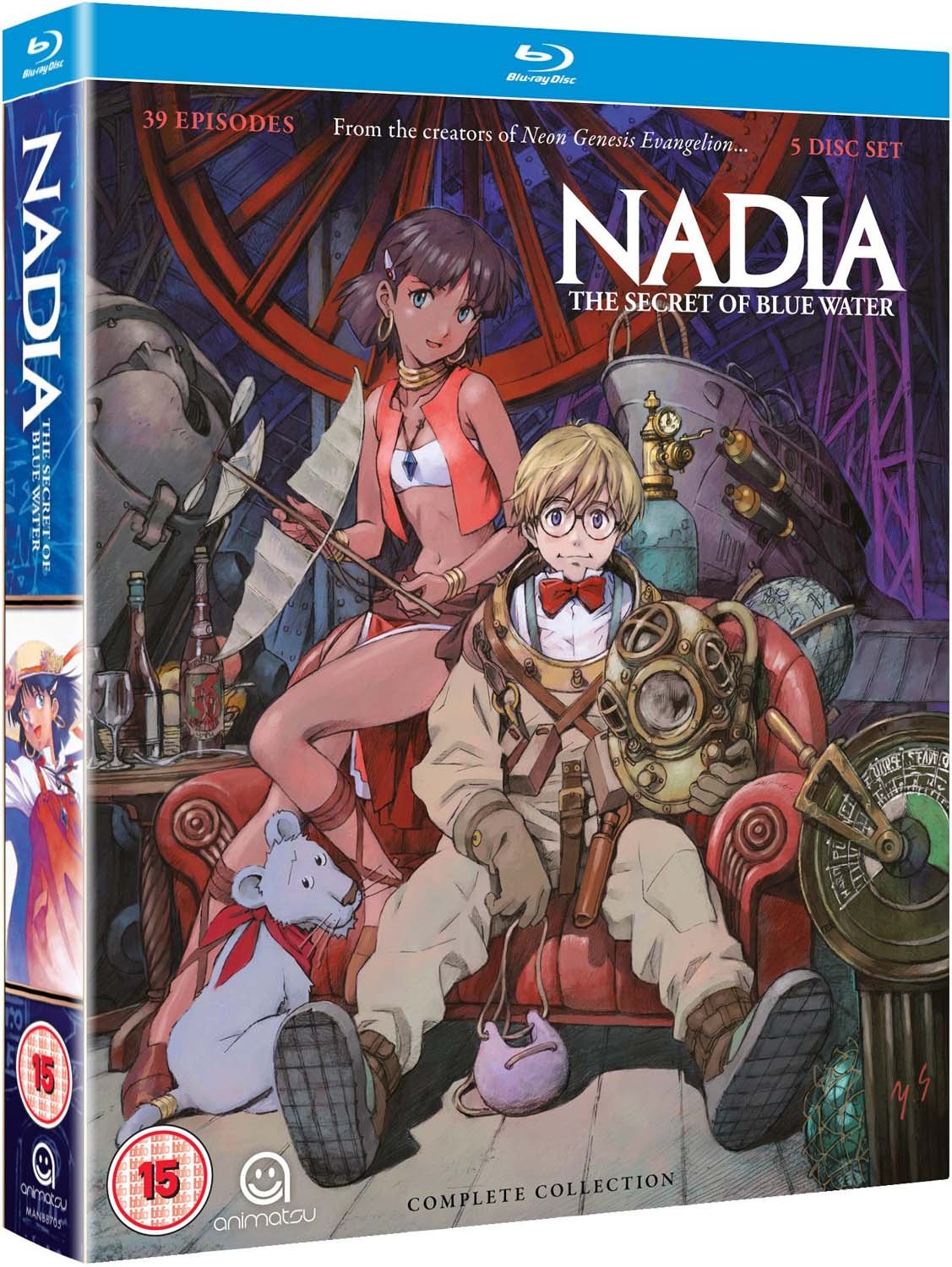 Nadia: Secret Of The Blue Water - Complete Series Collection Blu-ray Movies