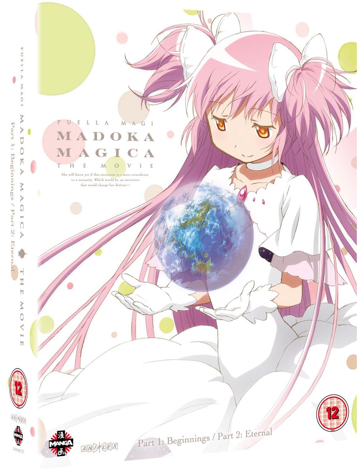 Puella Magi Madoka Magica The Movie 1 and Part 2-Beginnings/Eternal Blu-Ray dvd