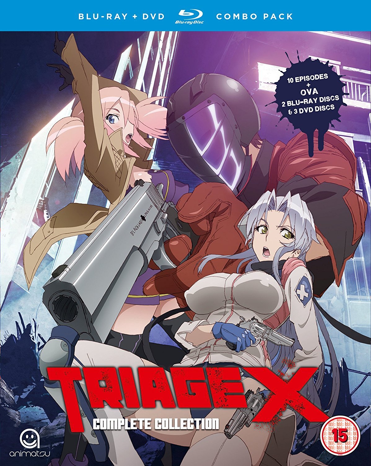 Triage X Complete Season 1 Collection Blu-ray/DVD Combo Films