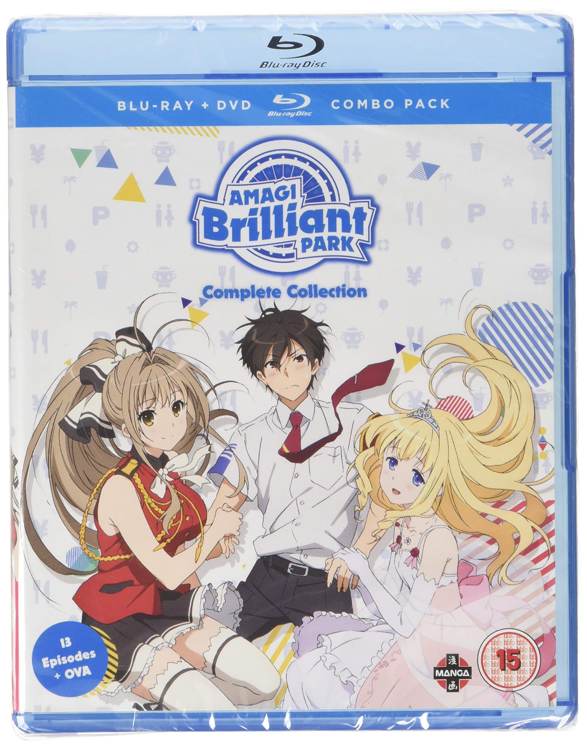 Amagi Brilliant Park Complete Season 1 Collection-Blu-Ray/DVD Collector's Edition dvd