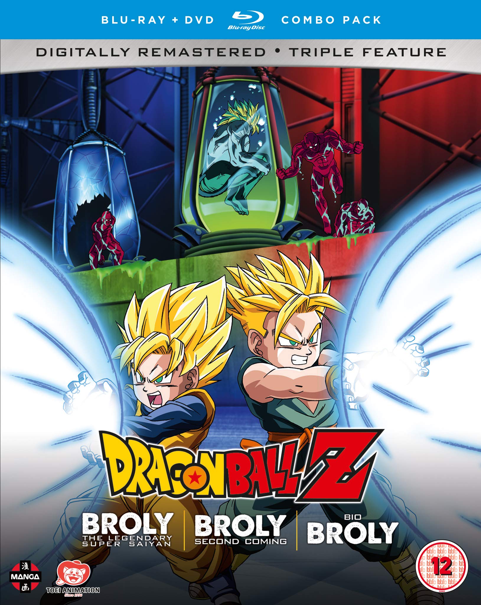 Dragon Ball Z Movie Collection Five: The Broly Trilogy - DVD/Blu-ray Combo Movies