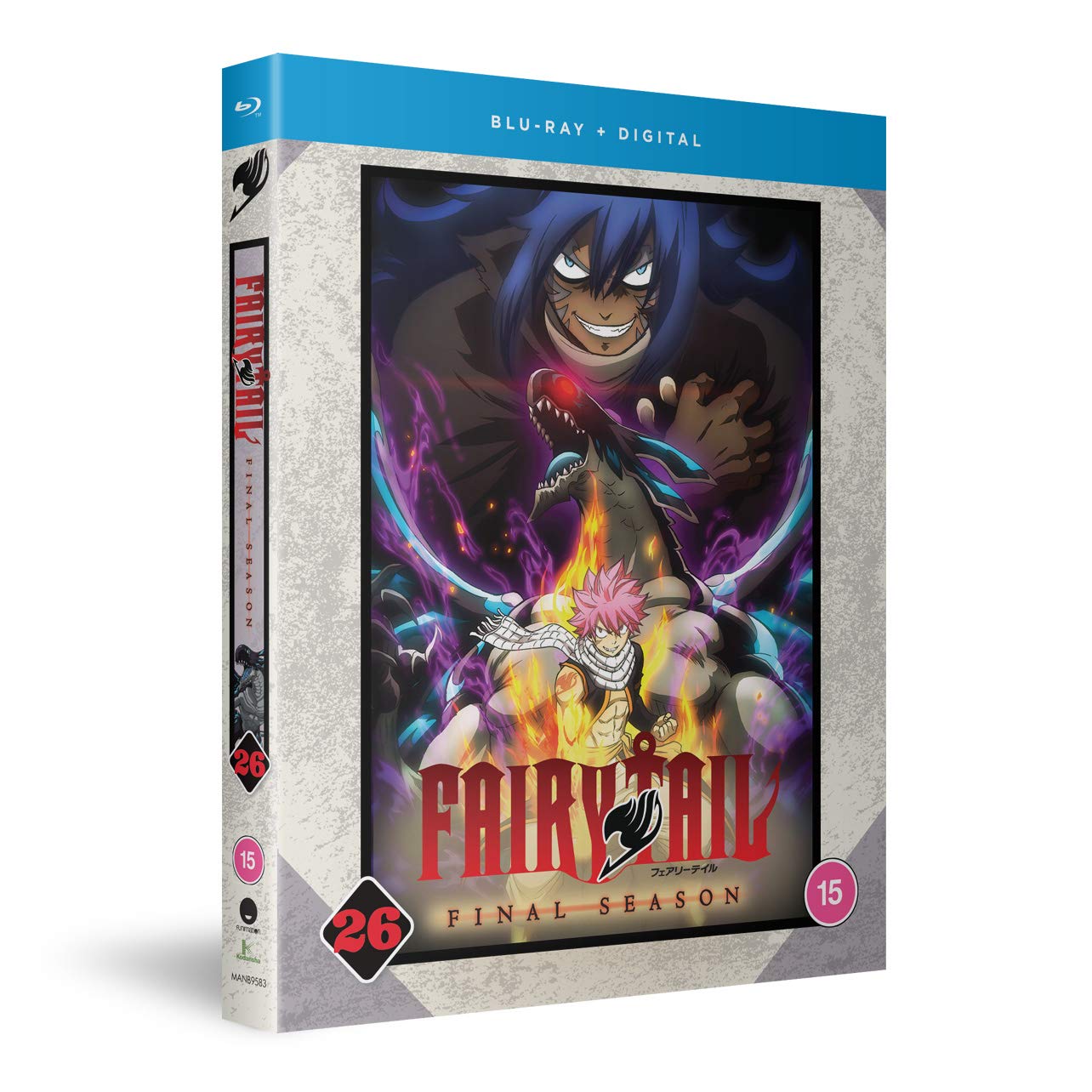 Fairy Tail Final Season - Part 26 (Episodes 317-328) Blu-ray + Free Digital Copy Box sets