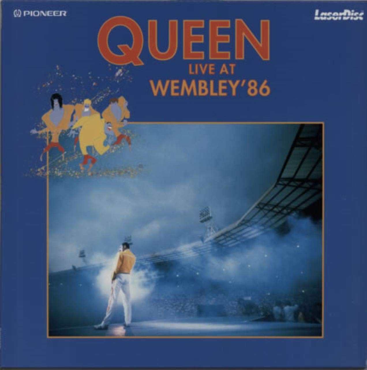 Queen Live At Wembley 86 Double Lp Made in the UK. cd