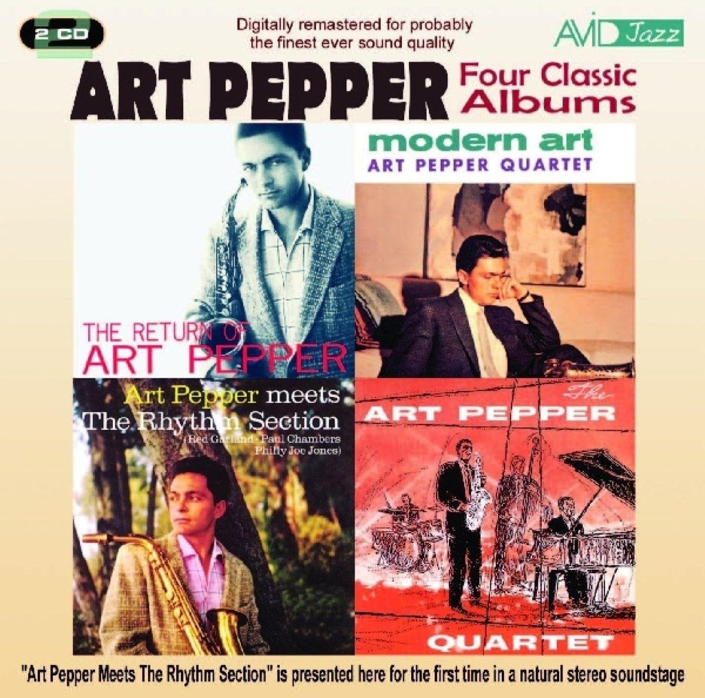 Four Classic Albums / Art Pepper cd