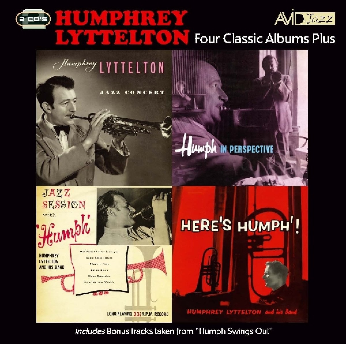 Humphrey Lyttelton : Four Classic Albums Plus cd