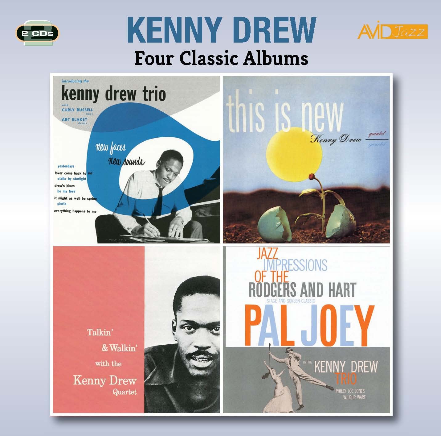 Four Classic Albums (Introducing The Kenny Drew Trio / This Is New / Talkin & Walkin / Jazz Impressions Of Rodgers & Hart - Pal Joey) Jazz