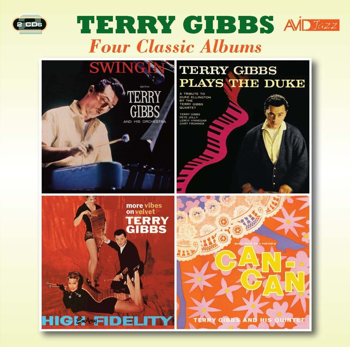 Four Classic Albums (Swingin' / Terry Gibbs Plays The Duke / More Vibes On Velvet / Music From Cole Porter's Can Can) Music