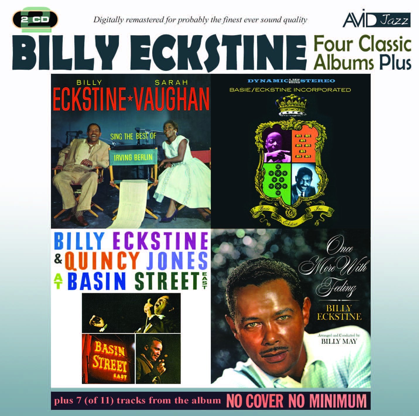 Four Classic Albums Plus (Sarah Vaughan And Billy Eckstine Sing The Best Of Irving Berlin / Billy Eckstine & Quincy Jones At Basin Street East / Basie-Eckstine Incorporated / Once More With Feeling) Jazz