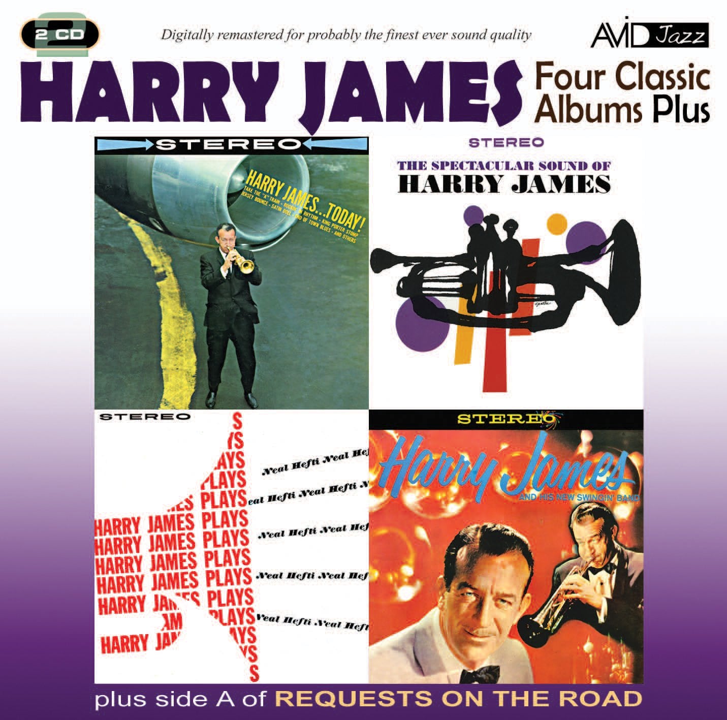 Four Classic Albums Plus (Harry James And His New Swingin Band / Harry James Today / Harry James Plays Neal Hefti / The Spectacular Sound Of Harry James) Jazz