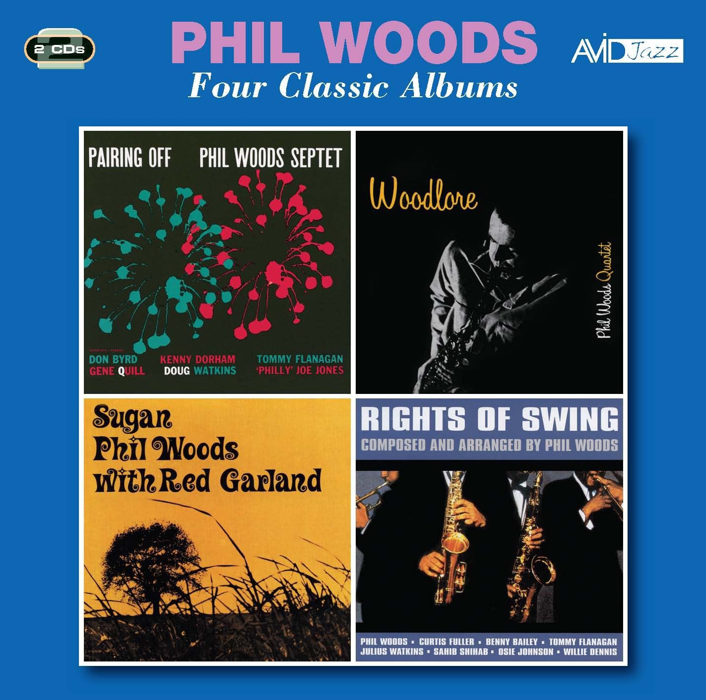Four Classic Albums (Pairing Off / Woodlore / Sugan / Rights Of Swing) Jazz
