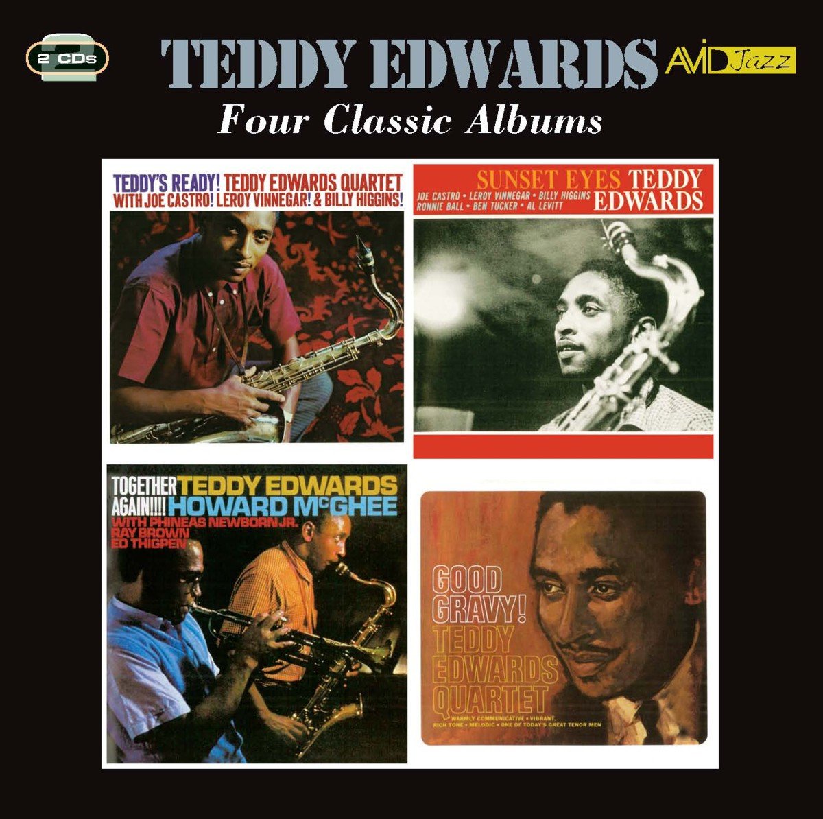 Four Classic Albums (Teddy's Ready / Sunset Eyes / Together Again / Good Gravy) Jazz