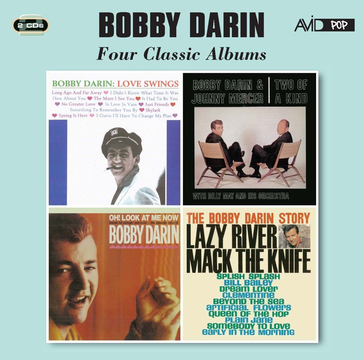 Four Classic Albums (Love Swings / Two Of A Kind / The Bobby Darin Story / Oh! Look At Me Now) Pop