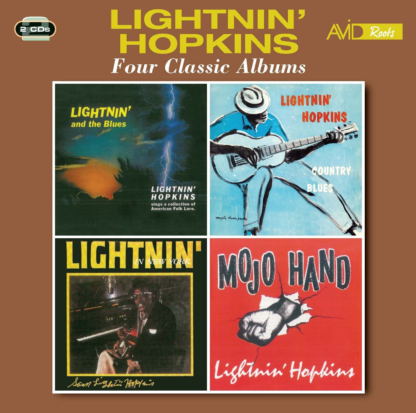 Four Classic Albums (Lightnin' And The Blues / Country Blues / Lightnin' In New York / Mojo Hand) Blues