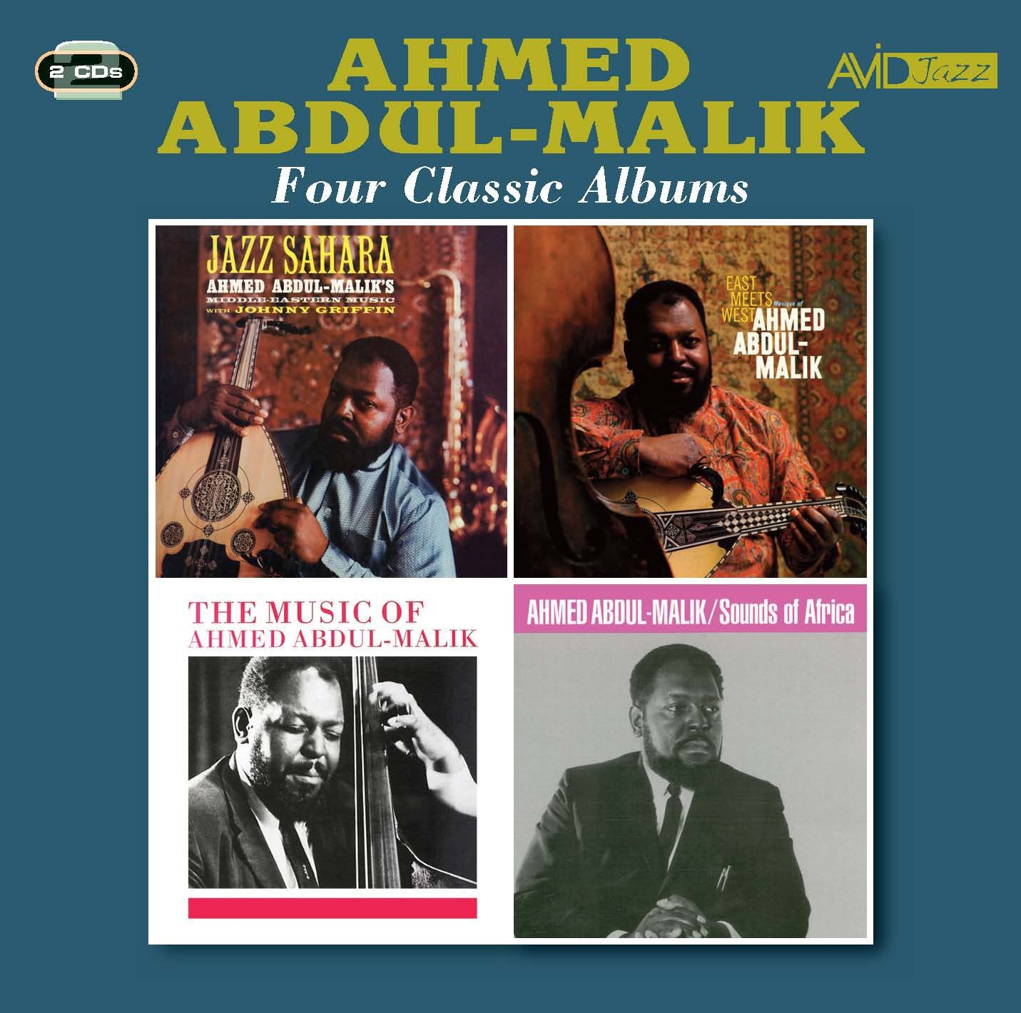 Four Classic Albums (Jazz Sahara/East Meets West/The Music Ahmed Adbul-Malik/Sounds of Africa) Music