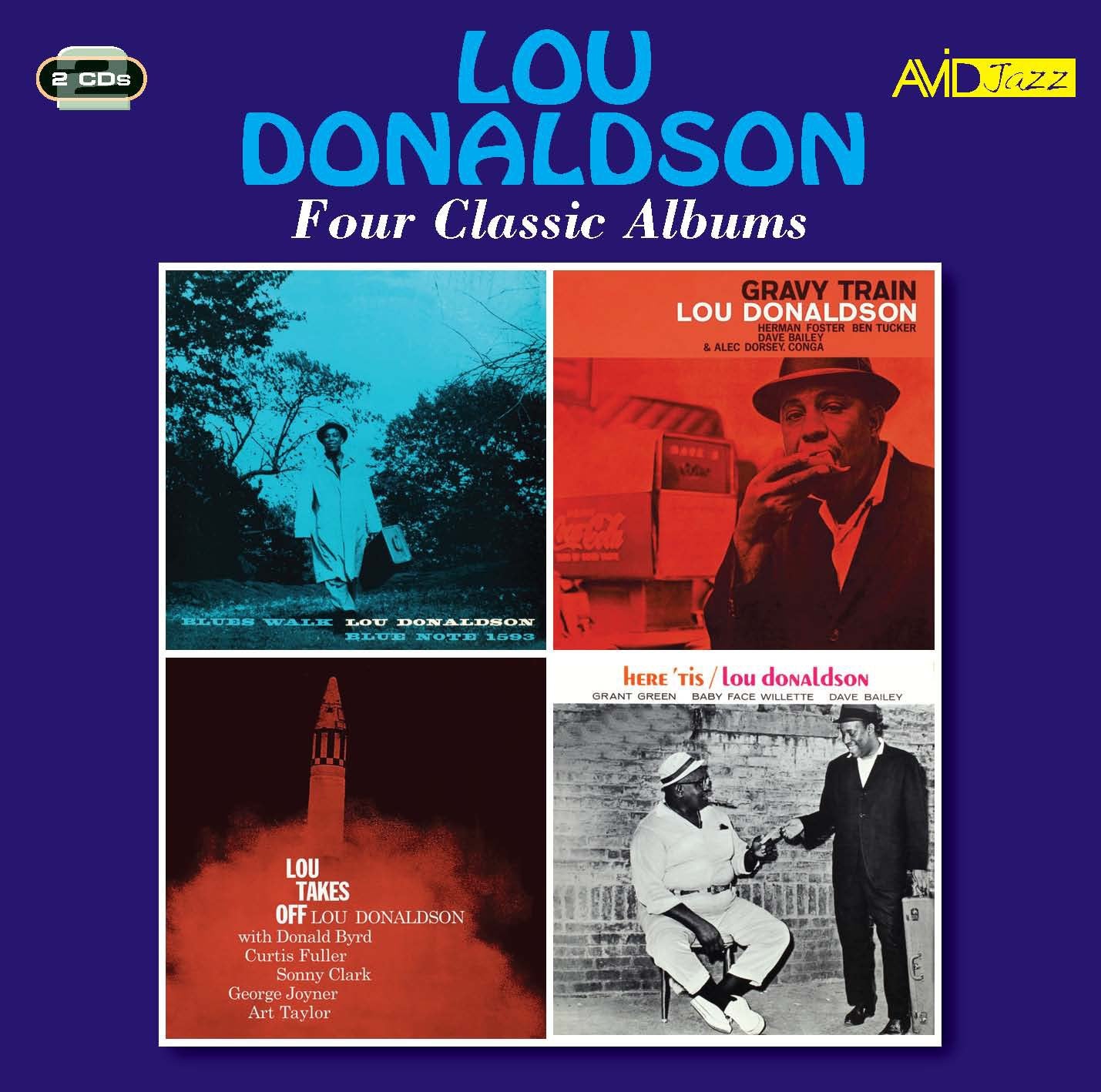 Four Classic Albums (Blues Walk / Gravy Train / Lou Takes Off / Here 'Tis) Jazz