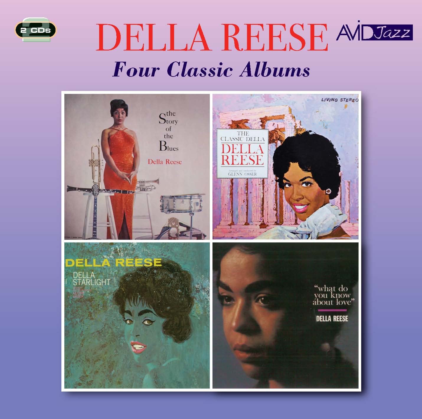Four Classic Albums (The Story Of The Blues / The Classic Della / Della By Starlight / What Do You Know About Love) Jazz