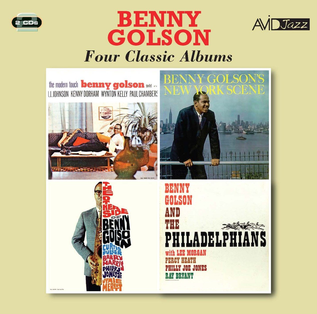 Four Classic Albums (The Modern Touch / Benny Golson's New York Scene / The Other Side Of Benny Golson / And The Philadelphians) Jazz