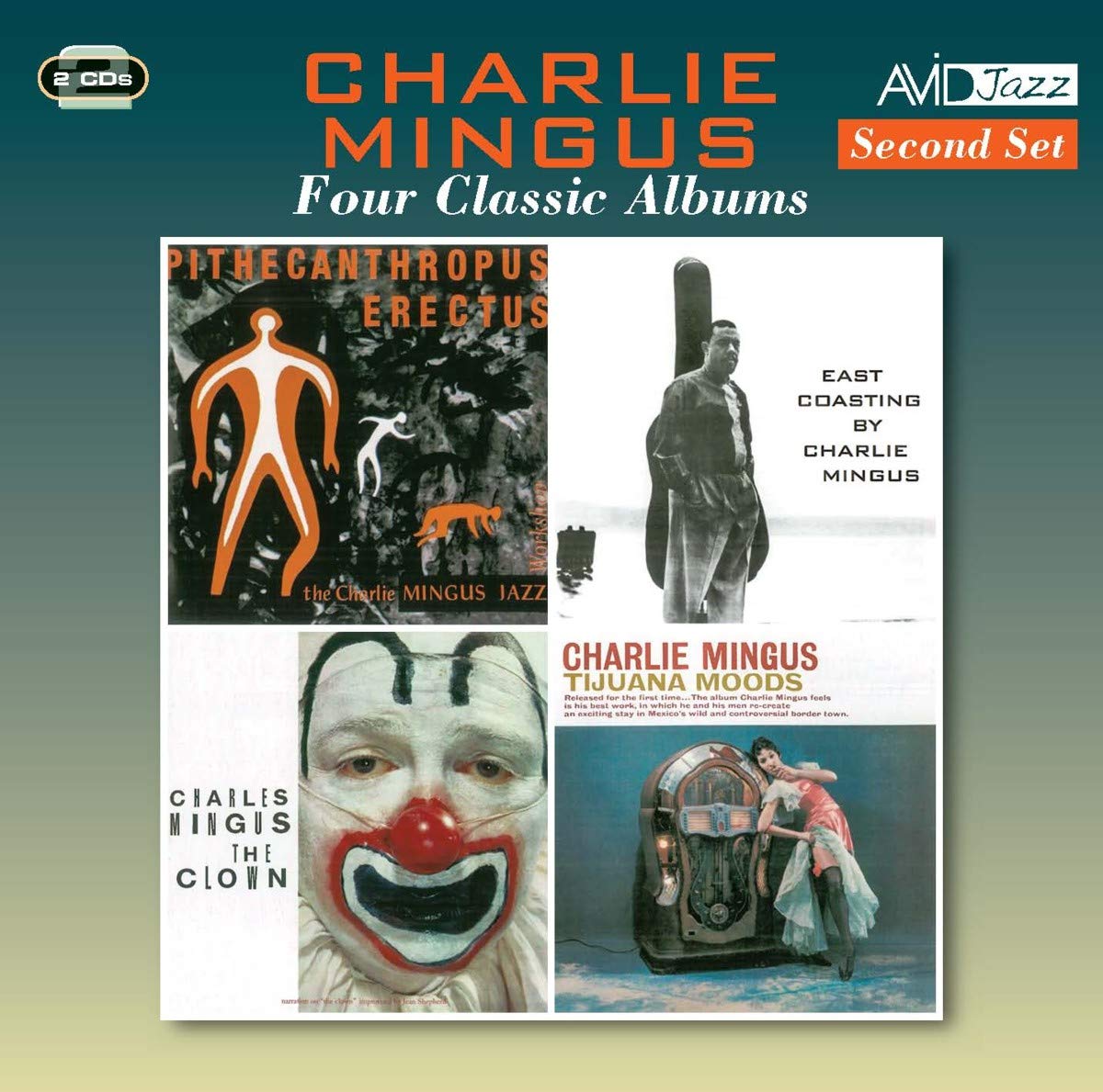 Four Classic Albums (Pithecanthropus Erectus / East Coasting / The Clown / Tijuana Moods) cd