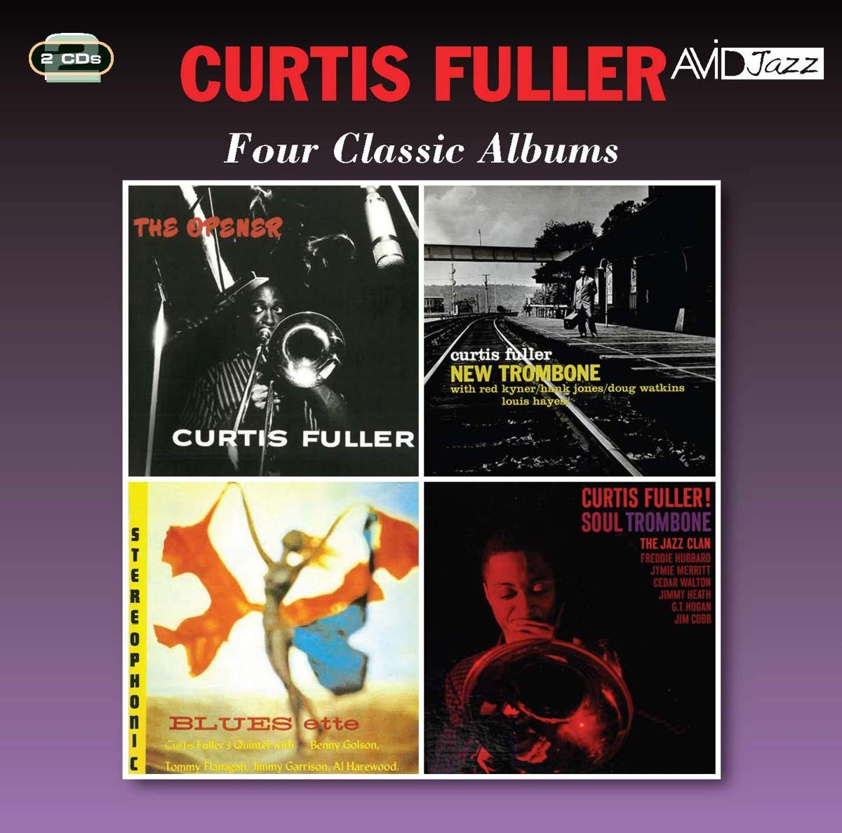 Four Classic Albums (The Opener / New Trombone / Blues-Ette / Soul Trombone) Jazz