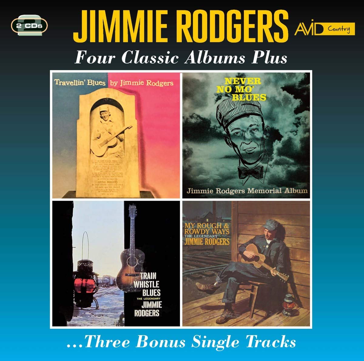 Four Classic Albums Plus (Travellin' Blues / Never No Mo' Blues / Train Whistle Blues / My Rough And Rowdy Ways) Country & Folk