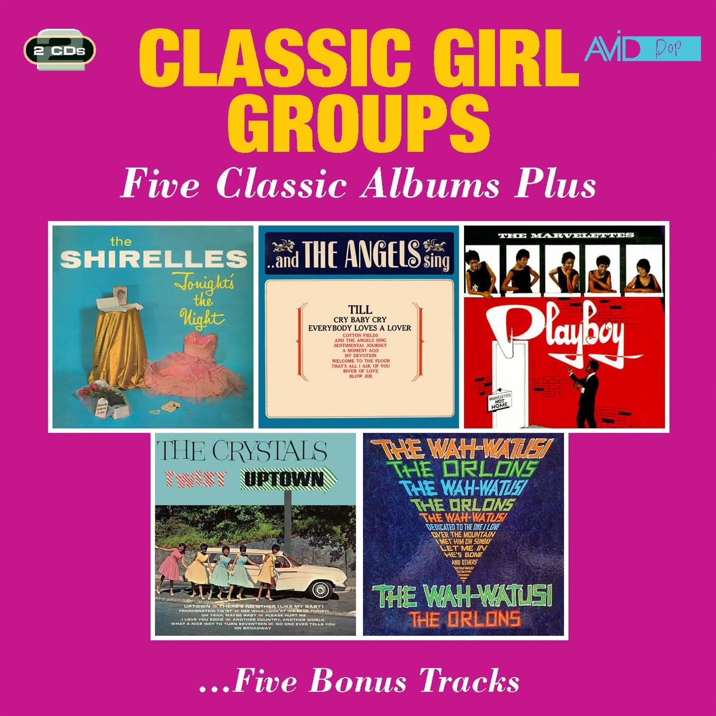 Classic Girl Groups - Five Classic Albums Plus Pop
