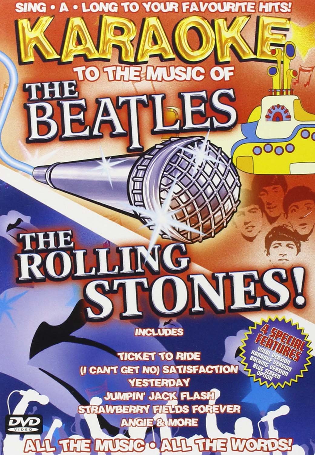 Karaoke To The Music Of The Beatles & Stones Movies