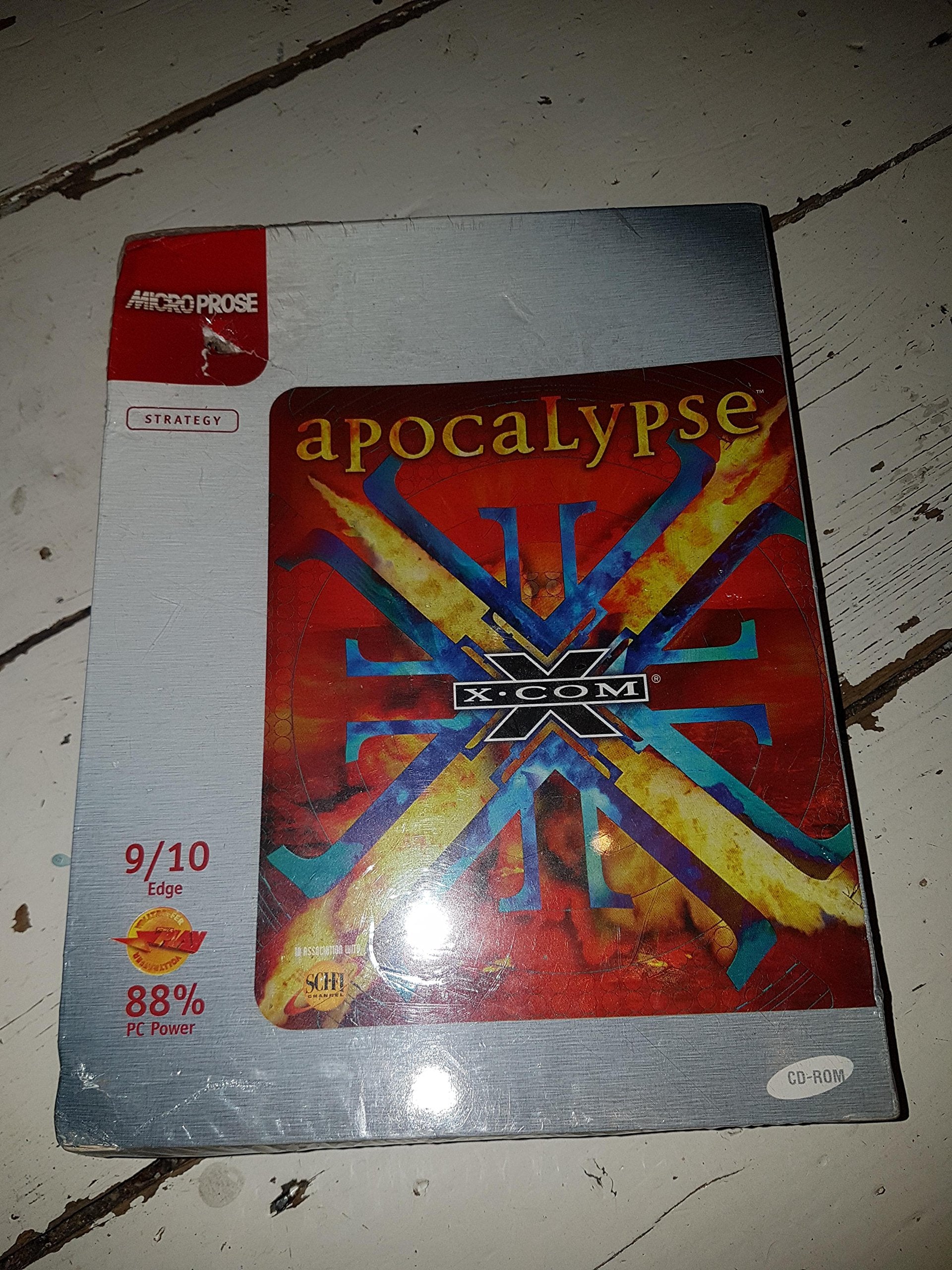 X-COM Apocalypse, 2 CD-ROMs in Jewelcase: Finstere Mächte bedrohen die Stadt. Deutsche Version für Windows 95 oder DOS ab 5.0 PC