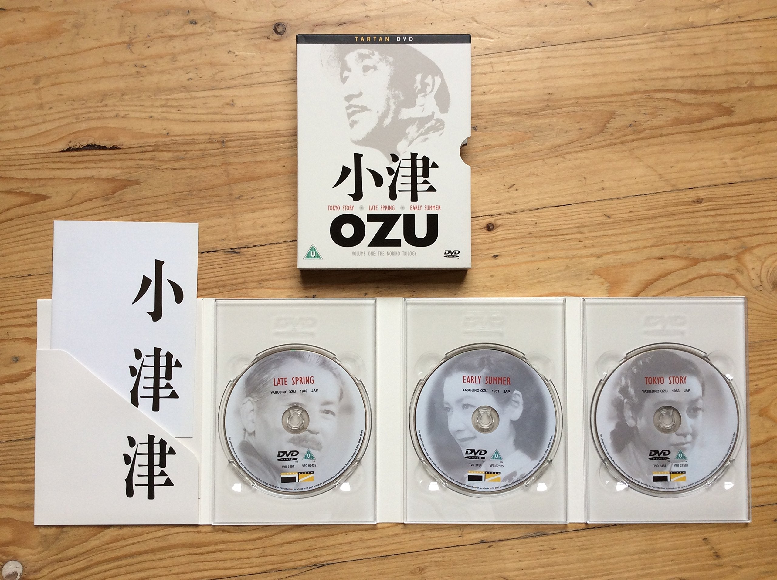 Ozu - Tokyo Story/ Late Spring/ Early Summer Films