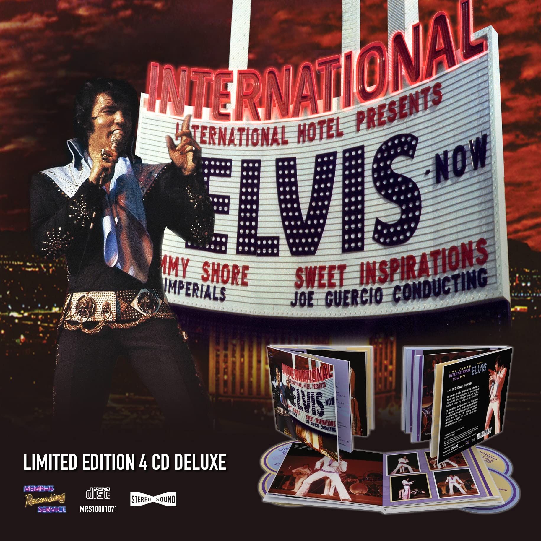 Las Vegas International Presents Elvis-Now 1971 Pop