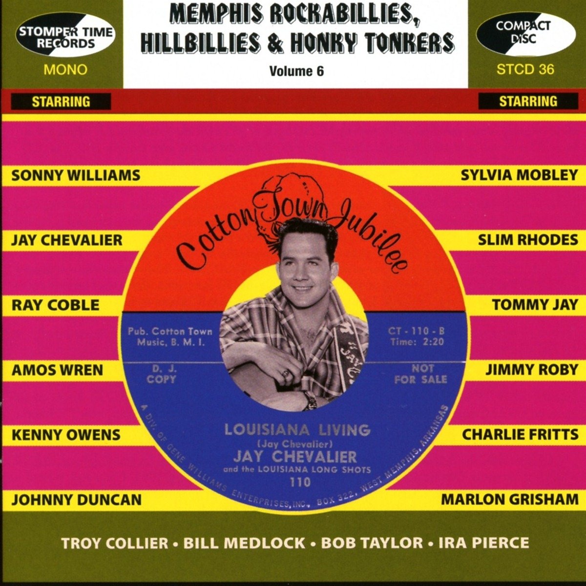 Memphis Rockabillies,Hillbillies & Honky Tonkers Rock