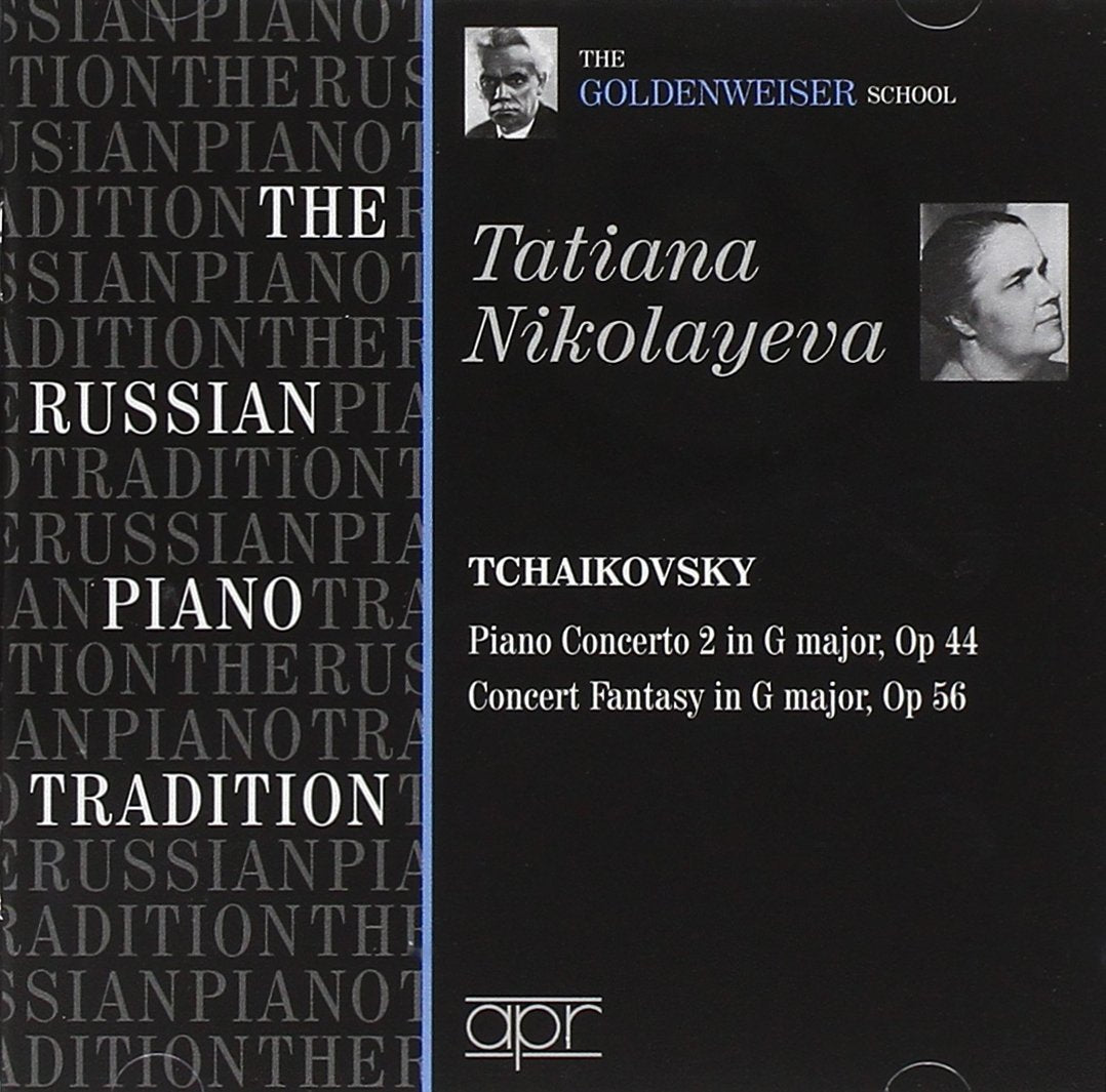 Tatiana Nikolaieva : l'Ecole Goldenweiser cd
