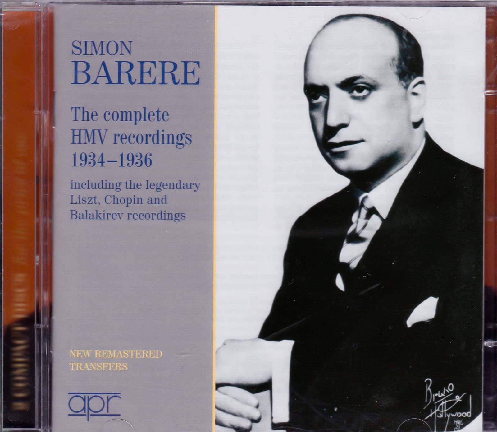 Simon Barere: Die HMV-Aufnahmen 1934-1936 Classical