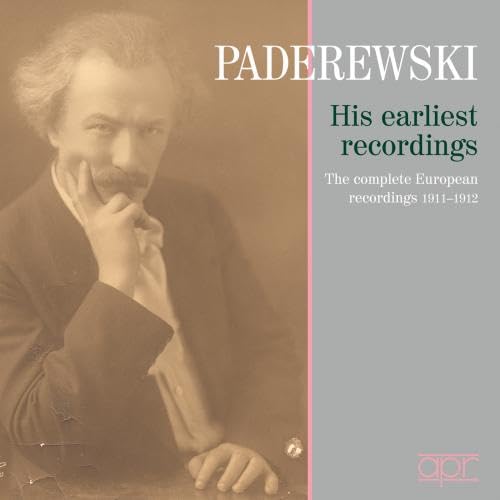 Ignacy Paderewski: Die frühesten Aufnahmen 1911-1912 Classical