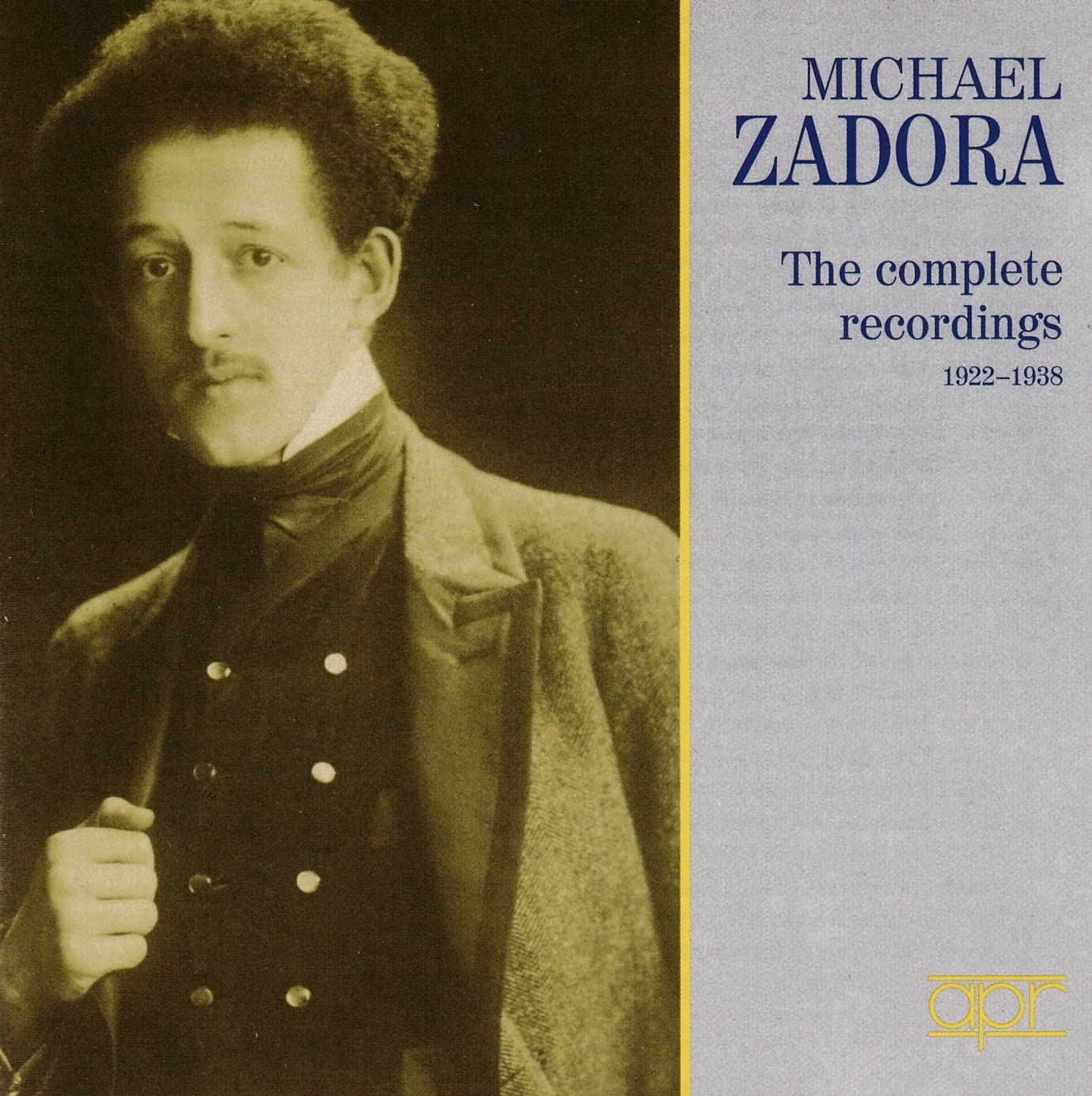 Michael Zadora-Intégrale des Enregistrements 1922-1938 cd
