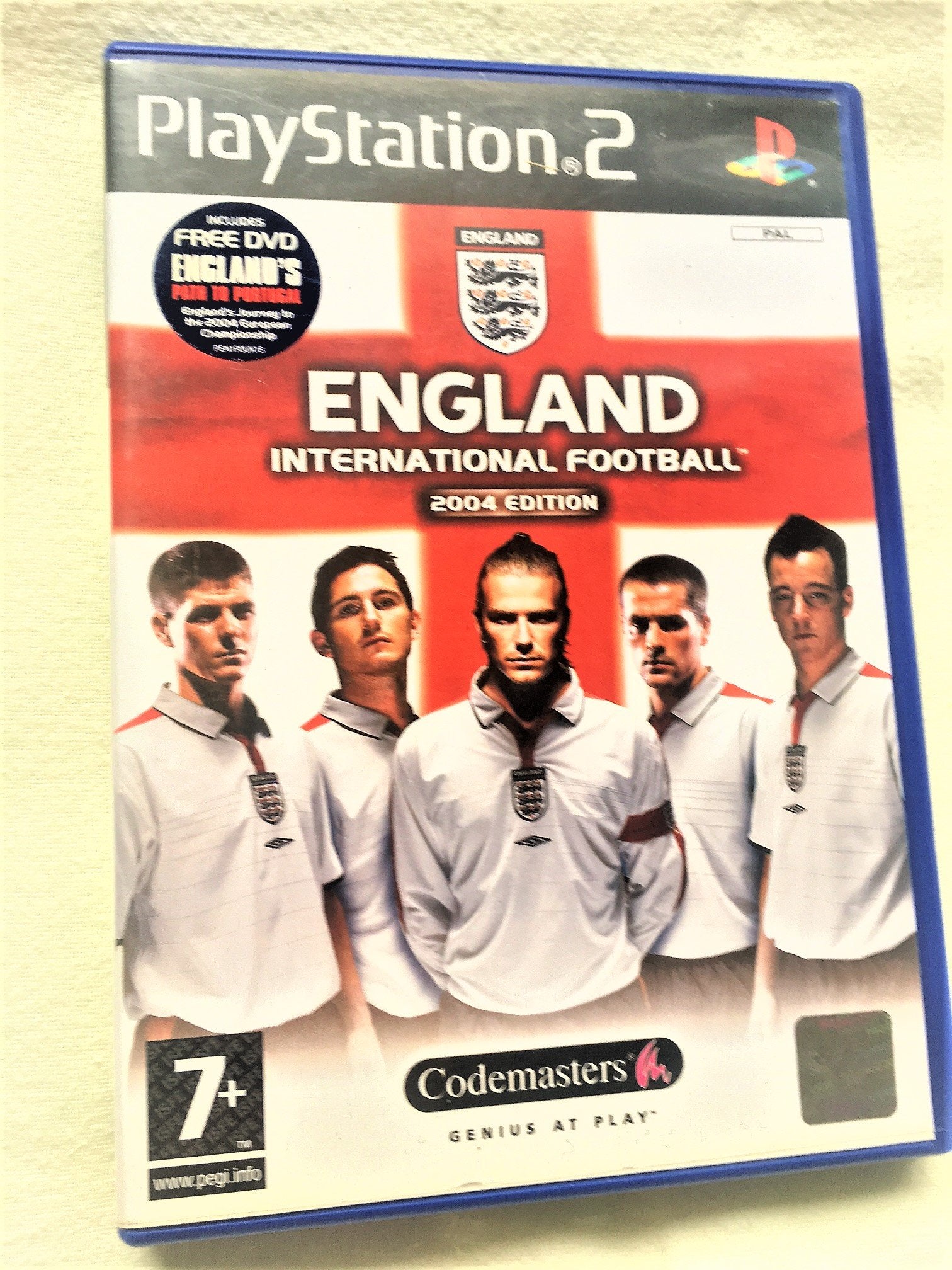 England International Football PlayStation 2