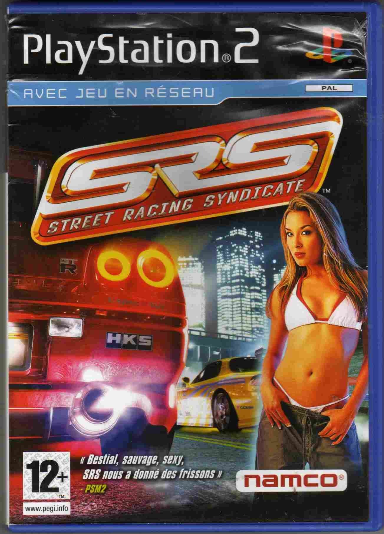 SRS STREET RACING SYNDICATE POUR PS2 game