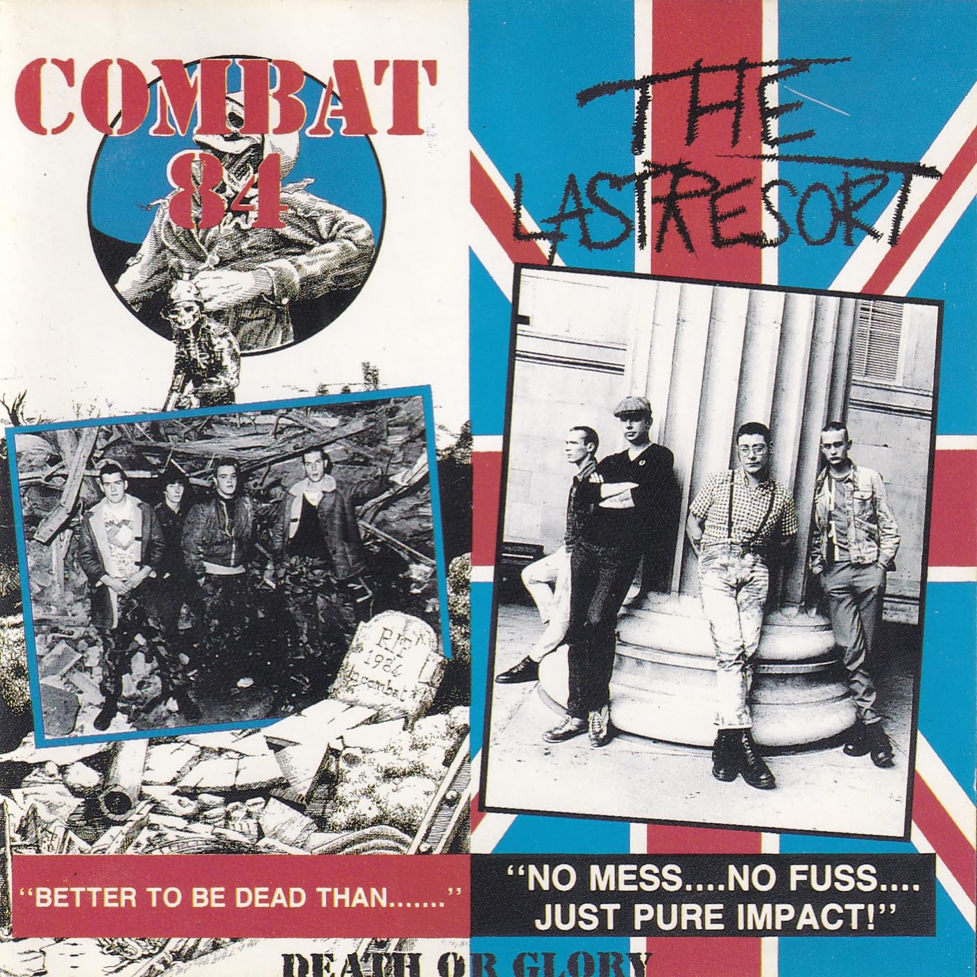 Combat 84/Last Resort - Death Or Glory Alternative & Indie