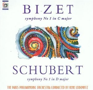 Bizet: Symphony No. 1 in C major & Schubert: Symphony No. 1 in D major cd