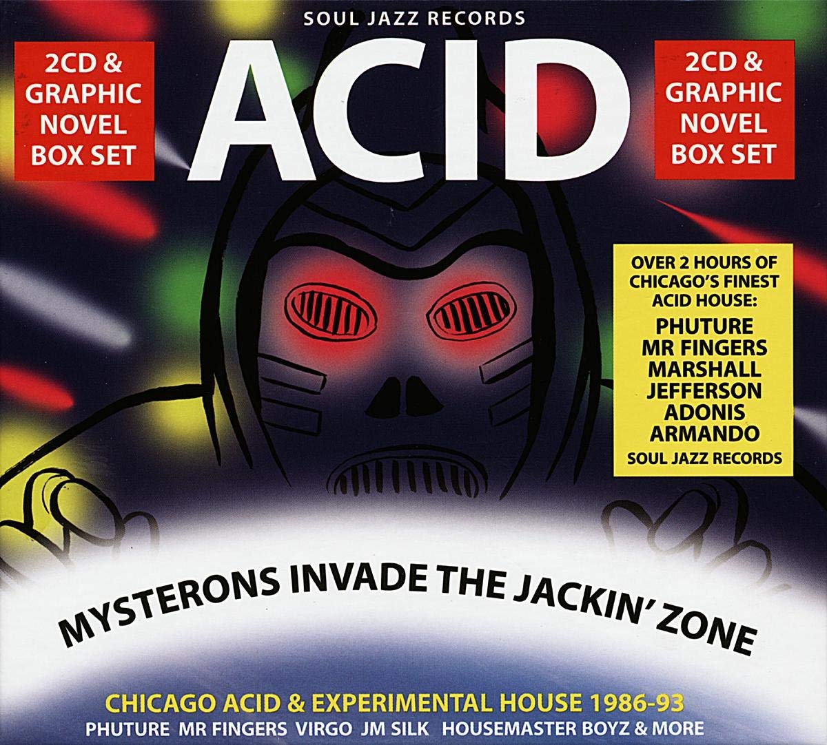 Acid-Mysterons Invade The Jackin' Zone cd