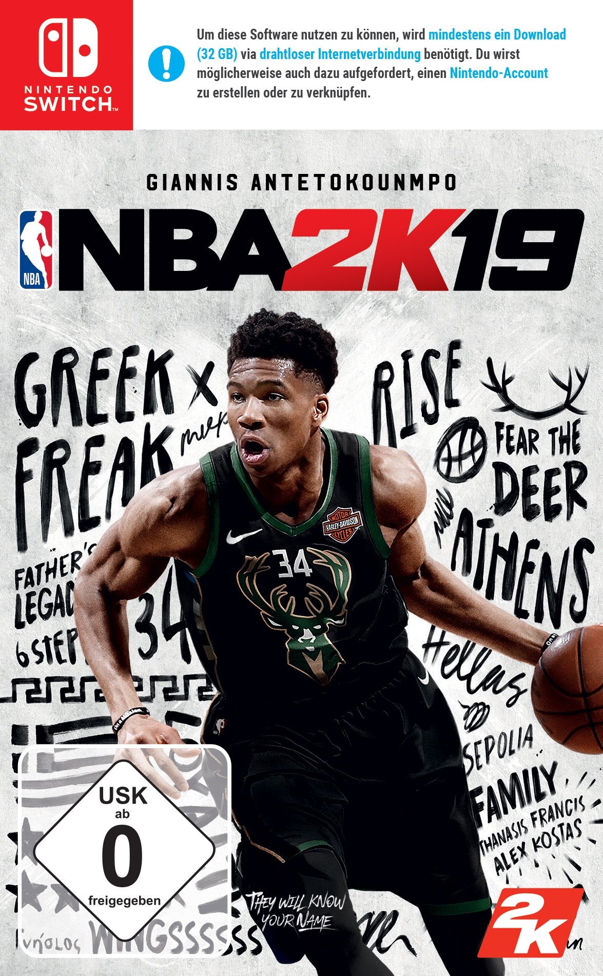NBA 2K19 Standard Edition Nintendo Switch