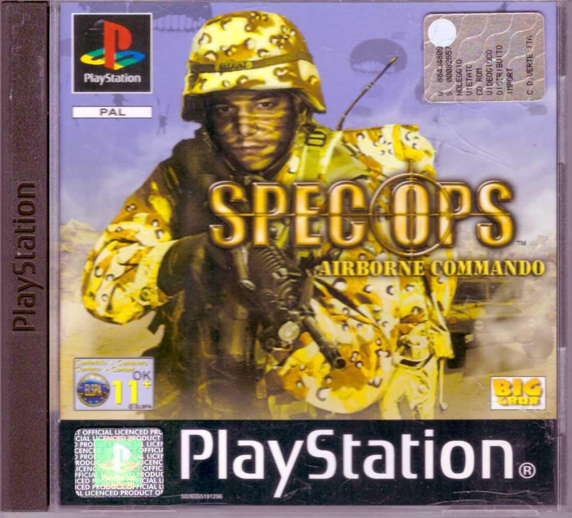 PS1 - Spec Ops: Airborne Commando - game