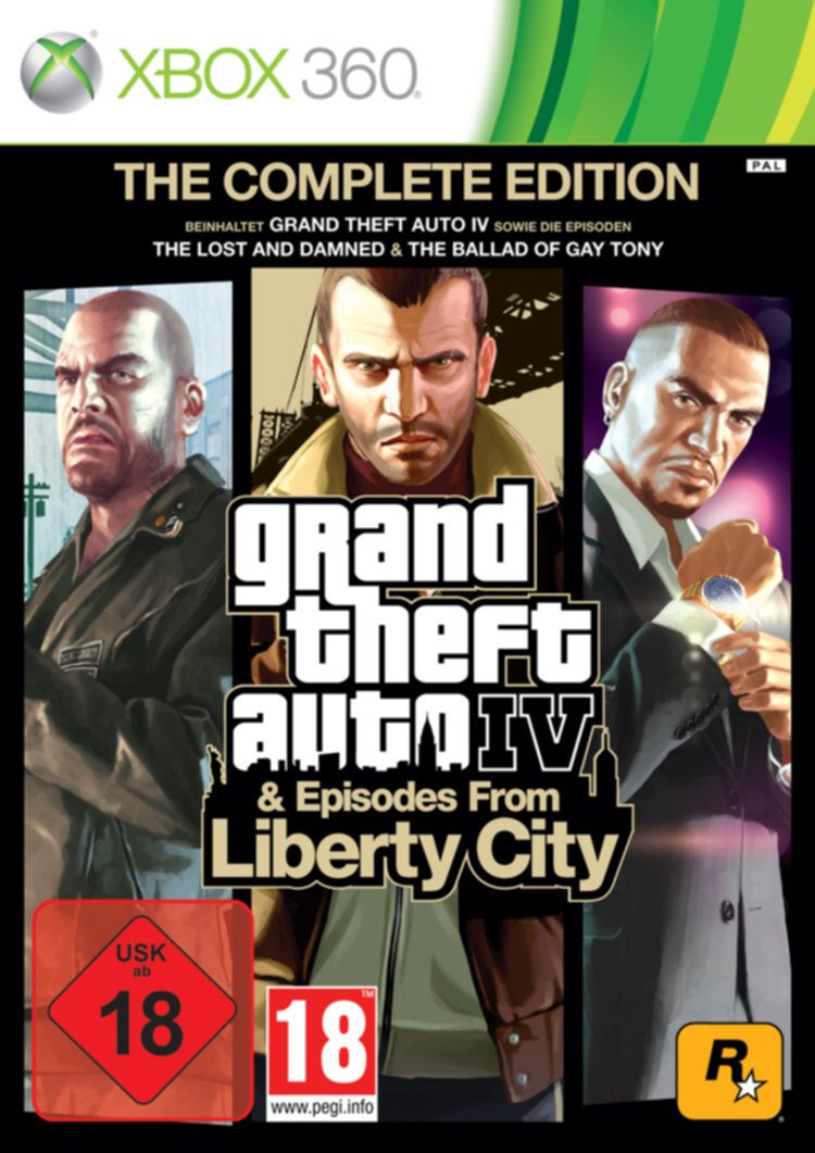 Grand Theft Auto IV & Episodes from Liberty City - The Complete Edition - Xbox 360